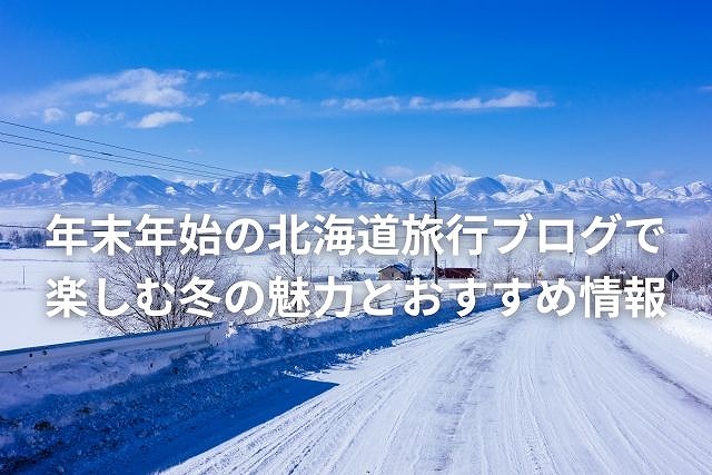 年末年始の北海道旅行ブログで楽しむ冬の魅力とおすすめ情報