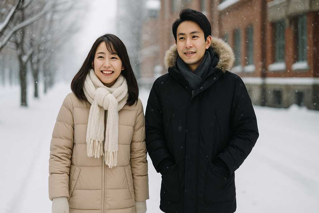 失敗しない北海道旅行12月の服装！男女別コーデと必須の寒さ対策