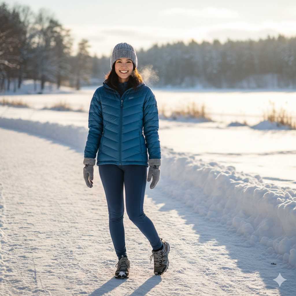 【レディース版】冬のウォーキング服装！失敗しない選び方のコツ